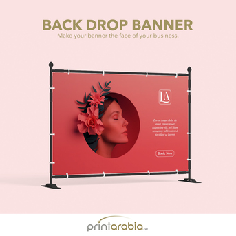 Dubai, Printing, Premium Backdrop Banner Printing In Dubai From Print Arabia