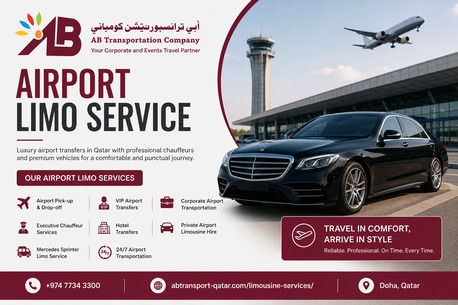 Doha, Travel, Airport Limo Service Qatar &ndash; Luxury Airport Transportation By AB Transportation