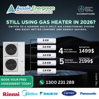 Sydney, Electronics, AUD 1499,  Still Using A Gas Heater In 2026? Switch & Save With A VEU Accredited Provider!