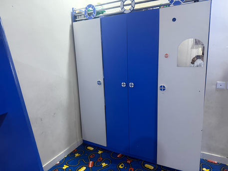 Al Aziziyah, Furniture, SAR 1350,  A Complete Kids Furniture Set Including Fancy Tower Bed, A Big Cupboard, Cabinets, Chairs.