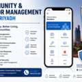 AFN 10,  Community & Visitor Management App In Riyadh