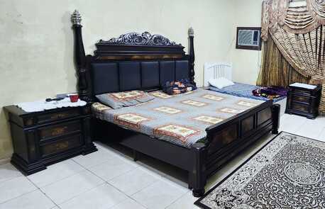 Jeddah, Furniture, SAR 250,  King Size Bed For Sale