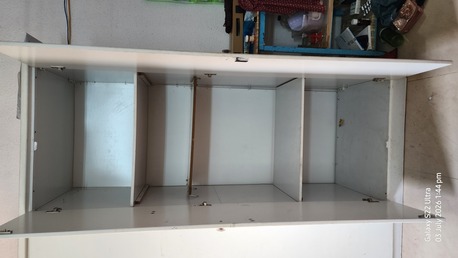 Abha, Household Items, SAR 75,  White Wardrobe With Mirror