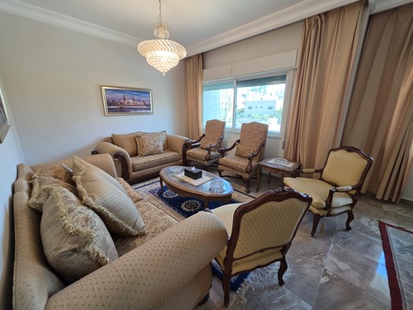 Amman, Apartments, Flats, Houses & Villas, JOD 20000/year,  Furnished,  3 BR,  Fully Furnished 3B Apart With Baconly In Swefieh 00962777688956