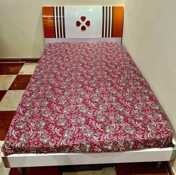 Dammam, Furniture, SAR 550,  2 Single Branded Bed Without Matress 1 Side Table