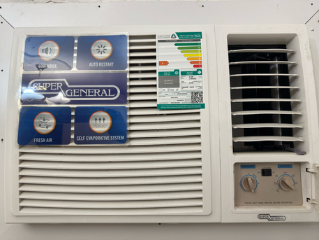 Riyadh, Air Conditioners, SAR 850,  Super General  & Kelon Window Air Conditioner For Sale 18000 BTU