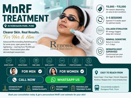 Pune, Health, MNRF Treatment Near Viman Nagar &ndash; Acne Scar & Skin Rejuvenation Clinic