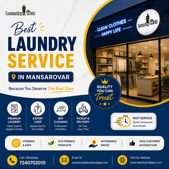 Jaipur, Cleaning, Leading Laundry Service In Mansarovar For Professional Fabric Care