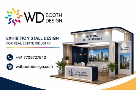 New Delhi, Creative, Premium Real Estate Exhibition Stall Design Solutions