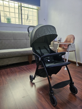 Riyadh, Baby & Kid Stuff, SAR 150,  Baby Stroller And High Chair For Sale
