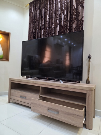 Sanad, Appliances, BHD 135,  65" JVC Smart TV + TV Table For Sale