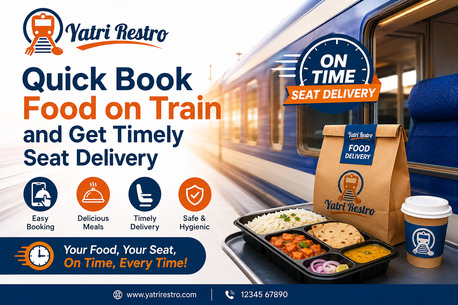 New Delhi, Food Delivery, Quick Book Food On Train And Get Timely Seat Delivery