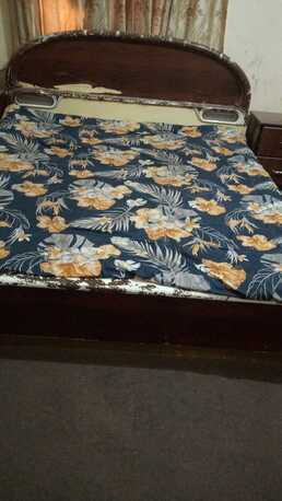 Jeddah, Furniture, SAR 150,  Master Bed With Mattress Urgently