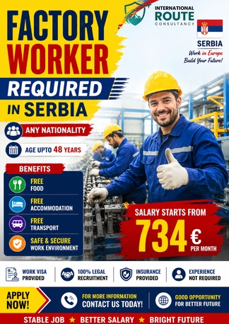 Yanbu, Immigration, ENTER EUROPE IN EASY WAY WITH WORK PERMIT