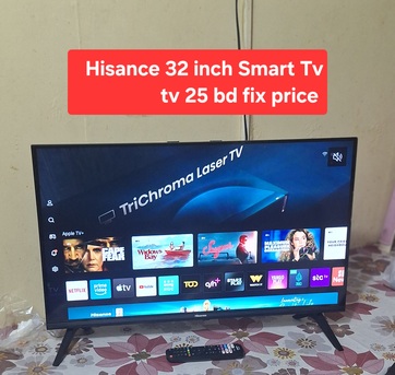 Manama, Electronics, BHD 25,  32 Inch Smart Tv Hisance 25 Bd Last Msg 3670 8372 Wts Ap No Call