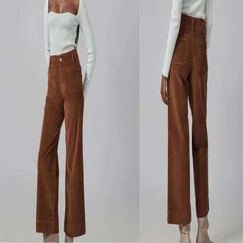 New York, Clothing & Accessories, USD 26,  How To Style Wide Leg Corduroy Pants For Any Occasion | ChicLife &ndash; Chic Life