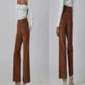 USD 26,  How To Style Wide Leg Corduroy Pants For Any Occasion | ChicLife &ndash; Chic Life