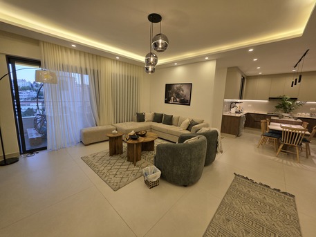 Amman, Apartments, Flats, Houses & Villas, JOD 20000/year,  Furnished,  2 BR,  Brandnew Fully Furnished 2B Apart With Baconly In Jabal Webdeh 00962777688956