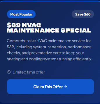 New York, Air Conditioning, Olympic City Air Offer $89 HVAC Maintenance Service In Fountain, CO
