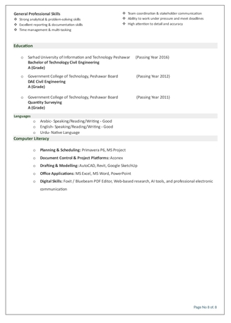 Al Wajh, Job Seekers, Planning And Scheduling Engineer