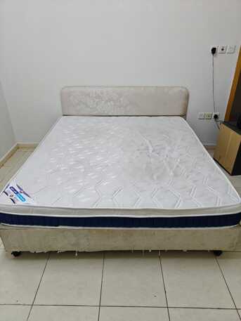 Al Ameer Fawwaz Junobi, Furniture, SAR 1400,  Bed With Mattress And Bedroom Wardrobe 600 Riyal