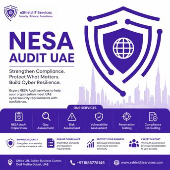Dubai, Legal, NESA Audit UAE | Expert Compliance & Cybersecurity Services | EShield IT Services