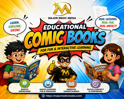 New York, Business, Educational Comic Books For Fun & Interactive Learning