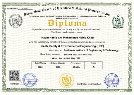 Riyadh, Job Seekers, HSE Officer | NEBOSH IGC Certified | Safety Diploma Holder | 4+ Years Of Experience
