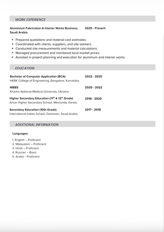 Dammam, Job Seekers, BCA Graduate Seeking IT, Data Analyst, Project Coordinator Or Sales Opportunities