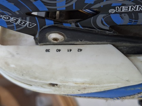 Al Wizarat, Sporting Goods, SAR 95,  Used Street Runner Adjustable Inline Skates (Size 39-42) - Riyadh
