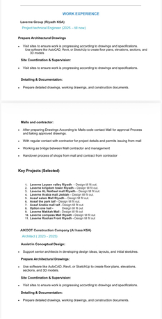 Riyadh, Job Seekers, Architectectural Engineer With 7 Years Of Experience