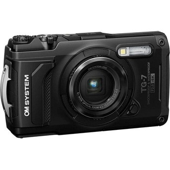 Cardiff, Electronics, GBP 330,  OM SYSTEM Tough TG-7 Digital Camera Black For Sale In UK