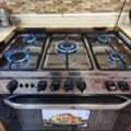 SAR 900,  Haas 5 Burner Cooking Range With Oven For Sale