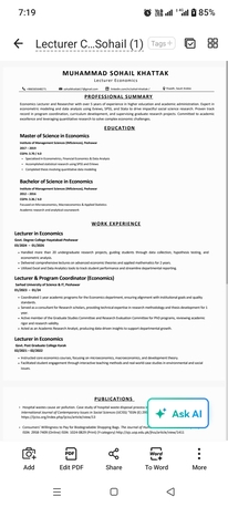 Riyadh, Job Seekers, Economics Teacher