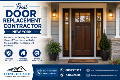 New York, Construction, Best Door Replacement Contractor New York For Home Upgrades