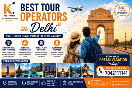 New Delhi, Travel, Best Tour Operators In Delhi | KBS Travels