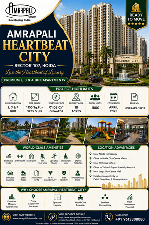 Noida, Real Estate, Are You Also Looking For A Luxurious Residential Project In Noida? Then Take A Look At Am
