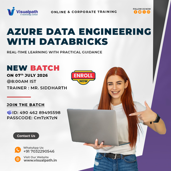 Hyderabad, Education, Azure Data Engineering Databricks New Batch Starts