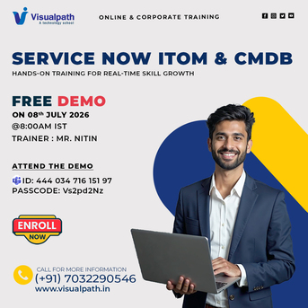 Hyderabad, Education, ServiceNow ITOM & CMDB Online Training | FREE Demo Enroll Now