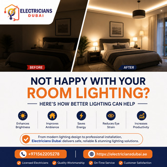 Dubai, Technical, Not Happy With Your Room Lighting? Here