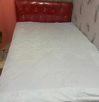 Dammam, Furniture, SAR 600,  URGENT - Queen Size Bed With Mattress Included &ndash;  SAR 600 (Thuqbah)