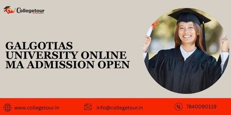 Lucknow, Lessons Offered, Galgotias University Online MA Admission Open
