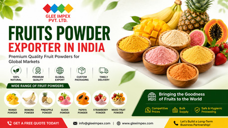 New Delhi, Businesses For Sale, Premium Fruits Powders Exporter In India | Bulk Fruit Powder Supplier &ndash; GLEE IMPEX
