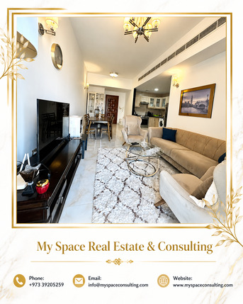 Al Seef, Apartments, Flats, Houses & Villas, BHD 330/month,  Furnished,  1 BR,  Cozy  Apartment For Rent In Seef | Balcony |