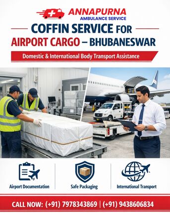 Bhubaneswar, Medical, Prompt Coffin Service In Airport Cargo, Bhubaneswar
