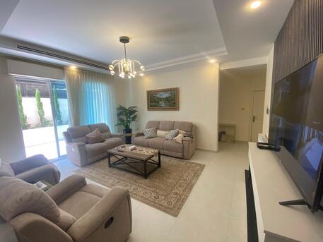 Abdoun, Apartments, Flats, Houses & Villas, JOD 26000/year,  Furnished,  3 BR,  250 Sq. Meter,  Duplex Ground Floor Apartment For Rent