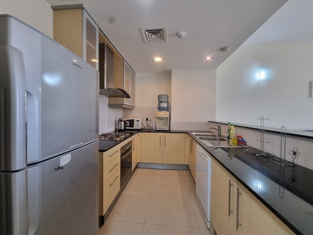 Amwaj Islands, Apartments, Flats, Houses & Villas, BHD 420/month,  Furnished,  2 BR,  125 Sq. Meter,  Beautiful 2 BR FF Apartment With Balcony Amwaj Island