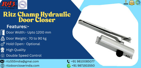 Mumbai, Heavy Equipment, Ritz Champ Hydraulic Door Closer