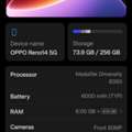 SAR 1300,  OPPO RENO 14 - 8GB RAM 256 GB STORAGE (BRAND NEW)