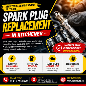 Kitchener-Waterloo-Cambridge, Automotive, Spark Plugs Replacement